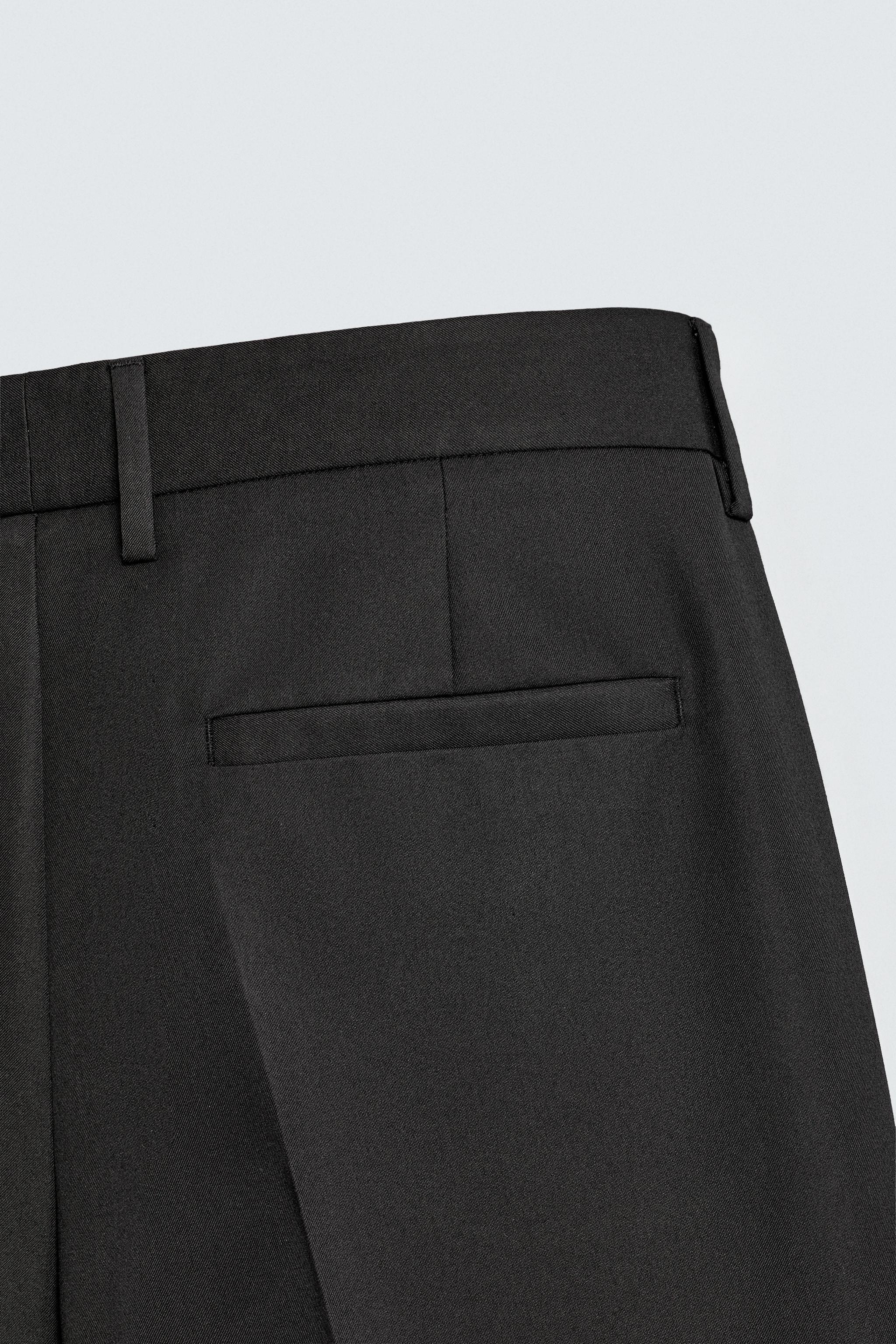 STRAIGHT FIT PANTS WITH VENTS